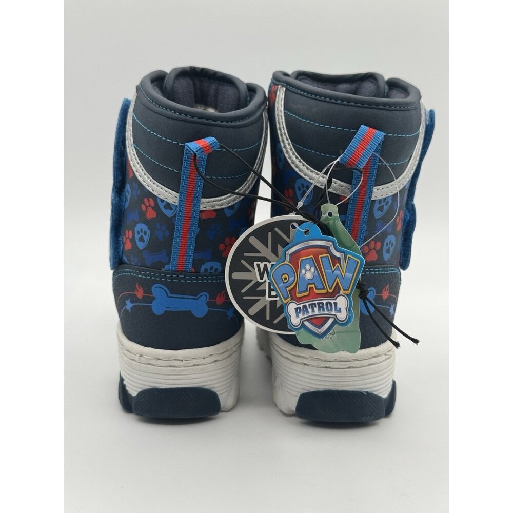 PAW PATROL Winter Toddler Boys Lights Up Winter Boots, Size 7 - Picture 3 of 11